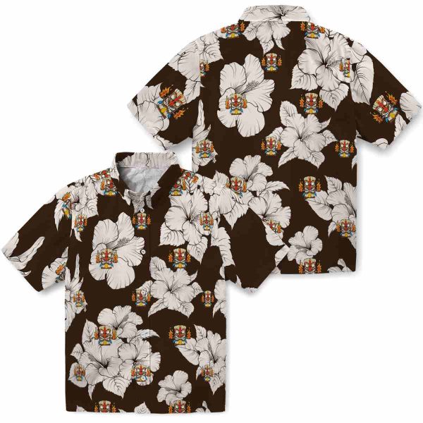 Tiki Hibiscus Blooms Hawaiian Shirt Latest Model