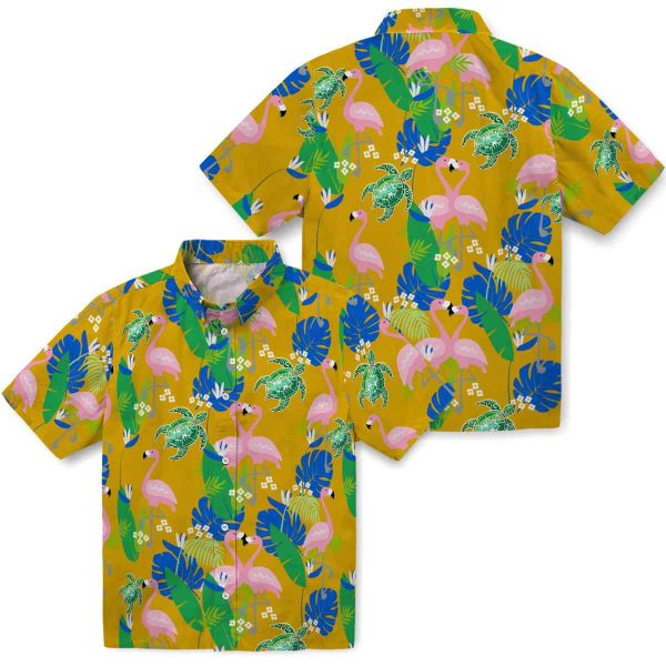 Tribal Flamingo Foliage Hawaiian Shirt Latest Model