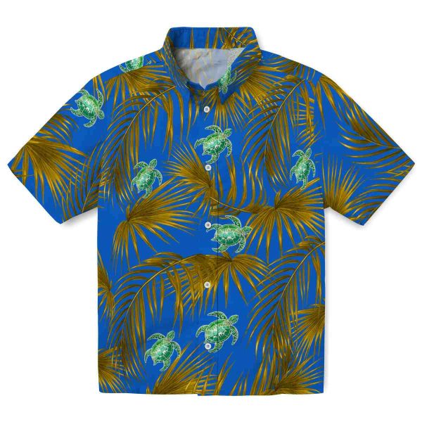 Tribal Leafy Palms Hawaiian Shirt Best selling