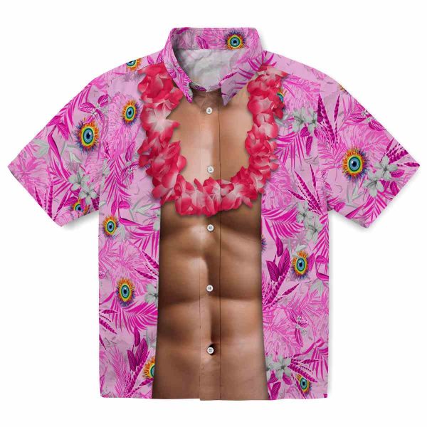 Trippy Chest Illusion Hawaiian Shirt Best selling