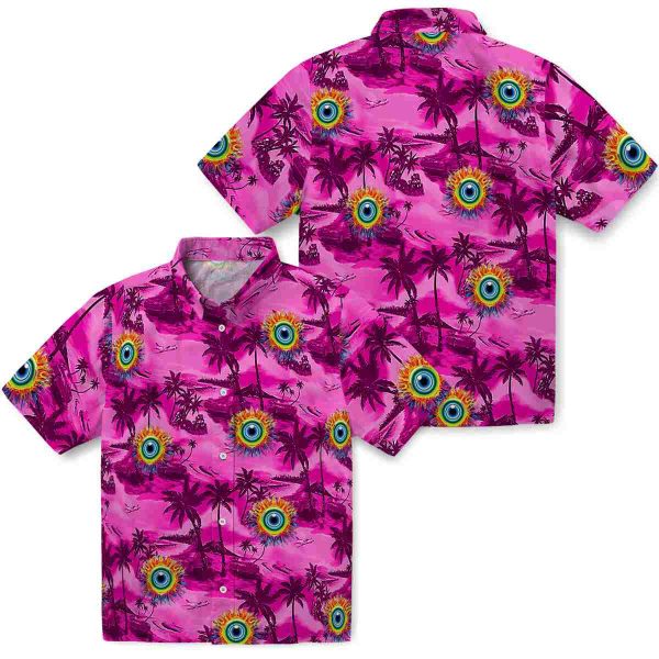 Trippy Coastal Palms Hawaiian Shirt Latest Model