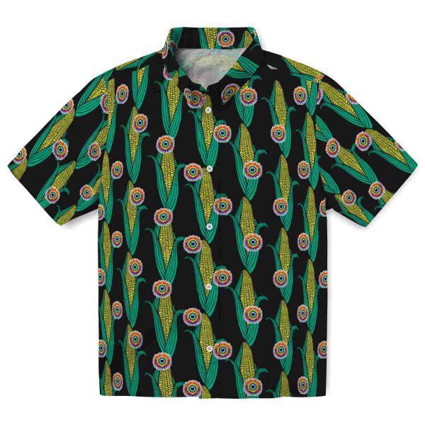 Trippy Corn Motifs Hawaiian Shirt Best selling