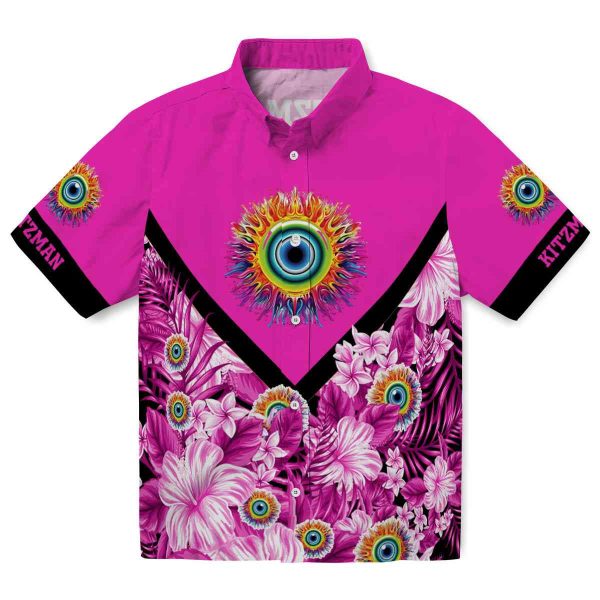 Trippy Floral Chevron Hawaiian Shirt Best selling