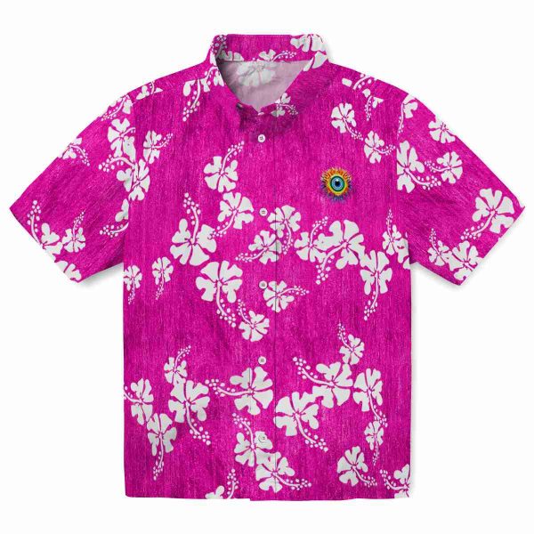 Trippy Hibiscus Clusters Hawaiian Shirt Best selling