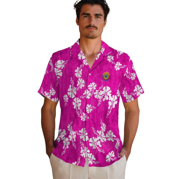 Trippy Hibiscus Clusters Hawaiian Shirt High quality