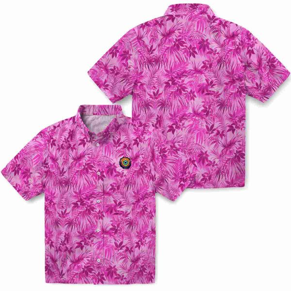 Trippy Leafy Pattern Hawaiian Shirt Latest Model