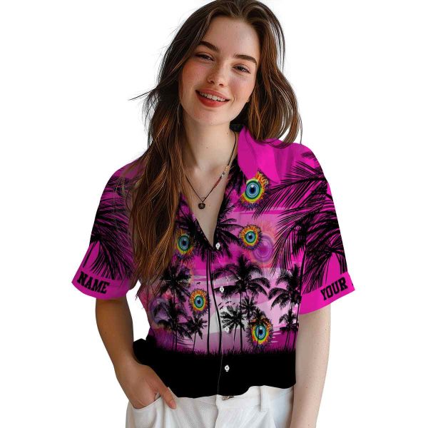 Trippy Sunset Scene Hawaiian Shirt Trendy