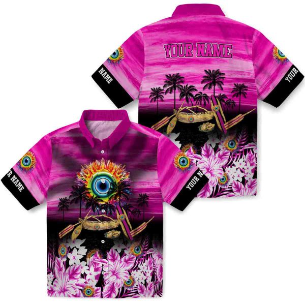 Trippy Tropical Canoe Hawaiian Shirt Latest Model