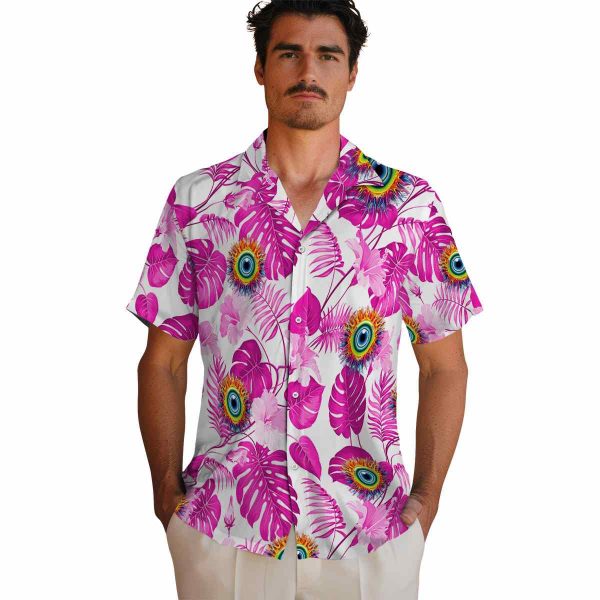 Trippy Tropical Plants Hawaiian Shirt High quality