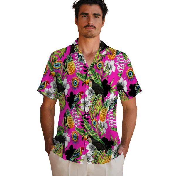 Trippy Tropical Toucan Hawaiian Shirt High quality