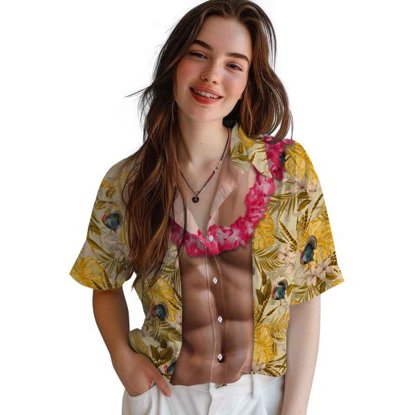 Turkey Chest Illusion Hawaiian Shirt Trendy