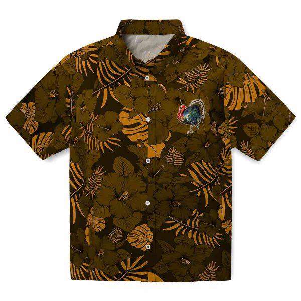 Turkey Jungle Vibes Hawaiian Shirt Best selling