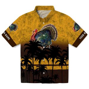Turkey Sunset Pattern Hawaiian Shirt Best selling