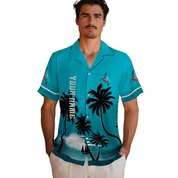 Turtle Beach Sunset Hawaiian Shirt High quality