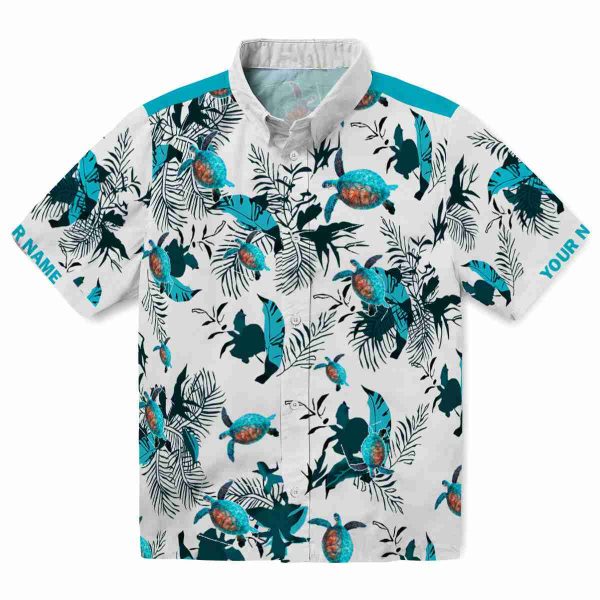 Turtle Botanical Theme Hawaiian Shirt Best selling