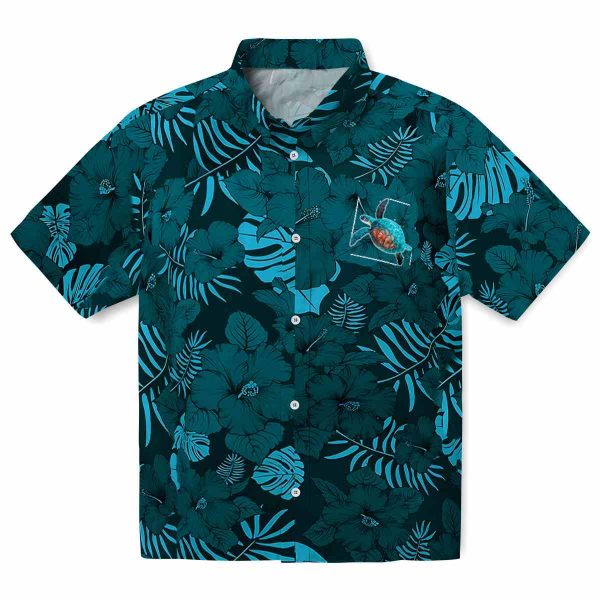 Turtle Jungle Vibes Hawaiian Shirt Best selling