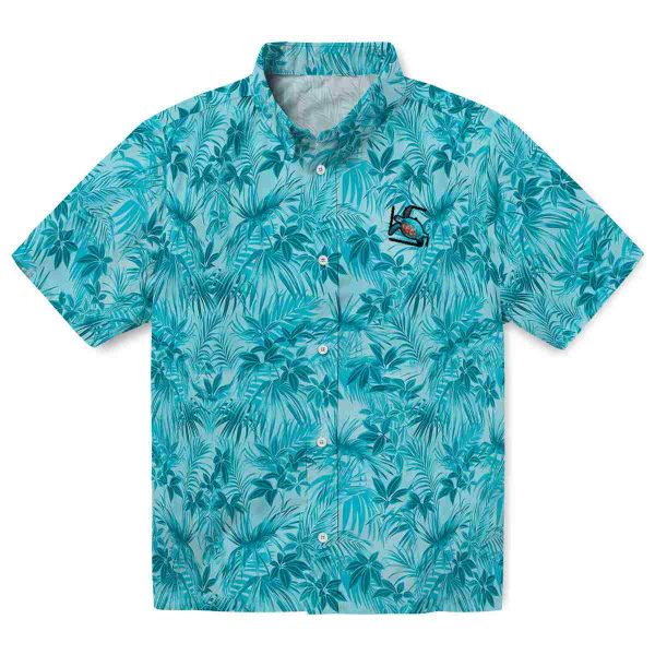 Turtle Leafy Pattern Hawaiian Shirt Best selling