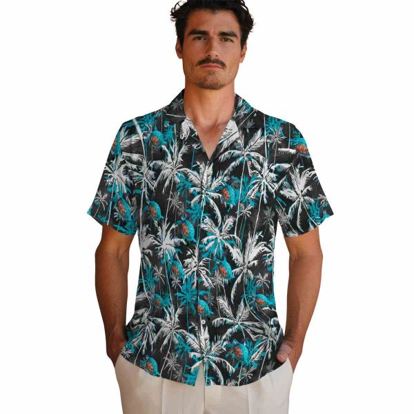 Turtle Palm Pattern Hawaiian Shirt High quality