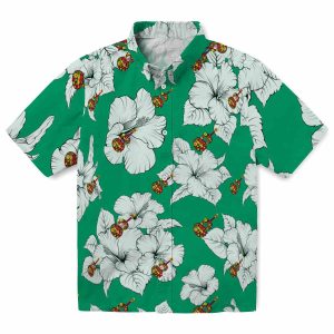 Ukulele Hibiscus Blooms Hawaiian Shirt Best selling
