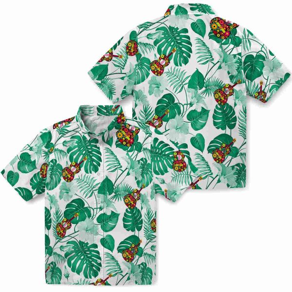 Ukulele Tropical Plants Hawaiian Shirt Latest Model