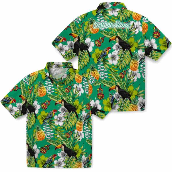 Ukulele Tropical Toucan Hawaiian Shirt Latest Model