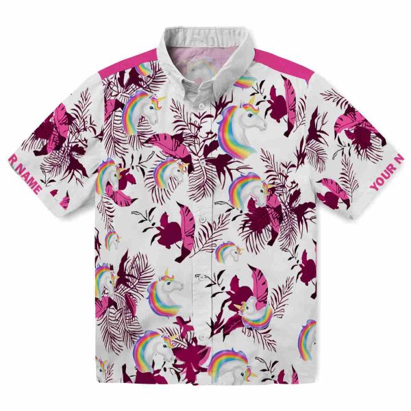 Unicorn Botanical Theme Hawaiian Shirt Best selling