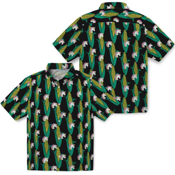 Unicorn Corn Motifs Hawaiian Shirt Latest Model