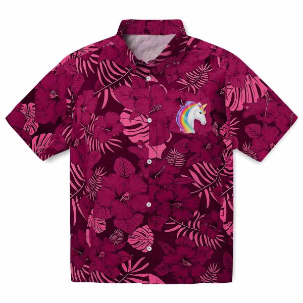 Unicorn Jungle Vibes Hawaiian Shirt Best selling