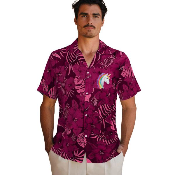 Unicorn Jungle Vibes Hawaiian Shirt High quality