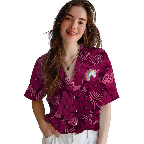 Unicorn Jungle Vibes Hawaiian Shirt Trendy