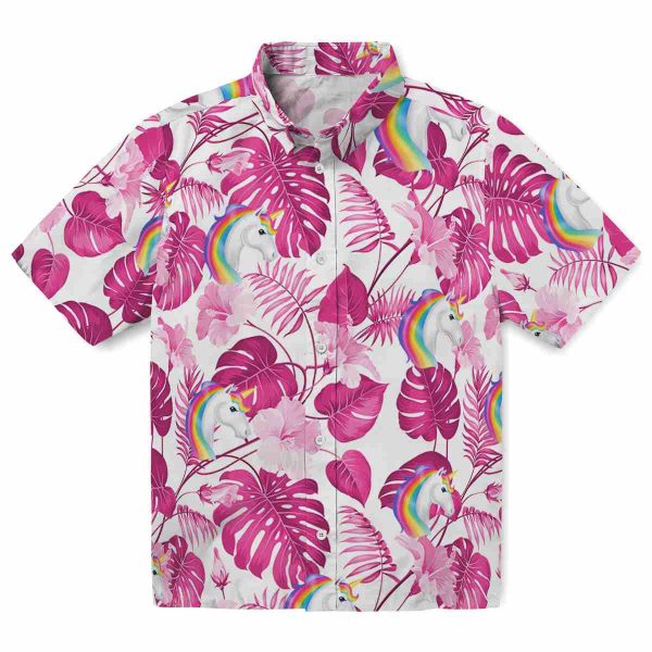 Unicorn Tropical Plants Hawaiian Shirt Best selling