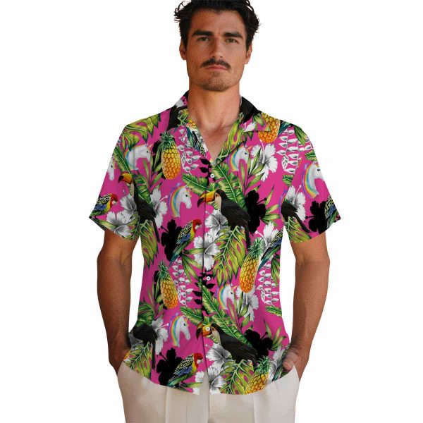 Unicorn Tropical Toucan Hawaiian Shirt High quality