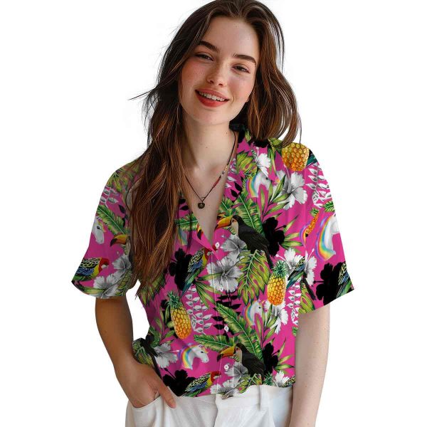 Unicorn Tropical Toucan Hawaiian Shirt Trendy