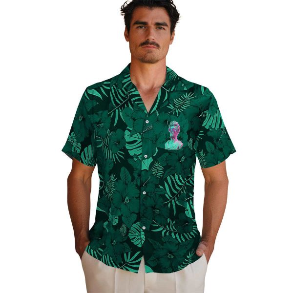 Vaporwave Jungle Vibes Hawaiian Shirt High quality