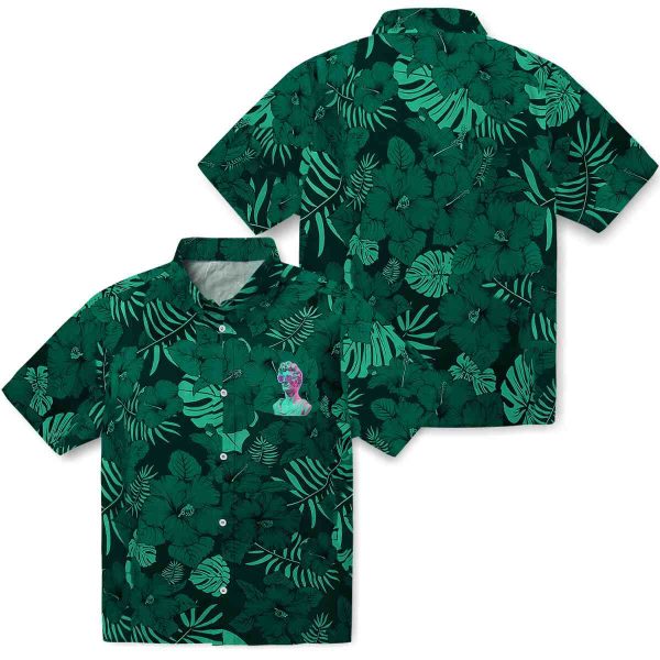 Vaporwave Jungle Vibes Hawaiian Shirt Latest Model