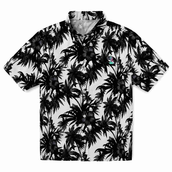 Vaporwave Palm Motifs Hawaiian Shirt Best selling