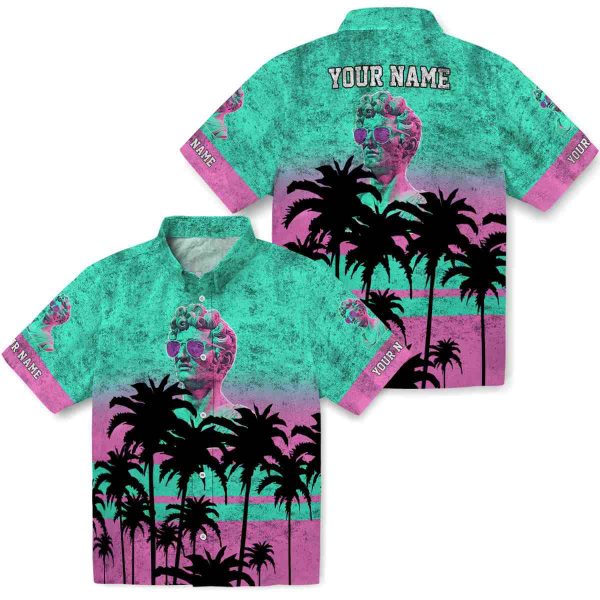 Vaporwave Sunset Pattern Hawaiian Shirt Latest Model