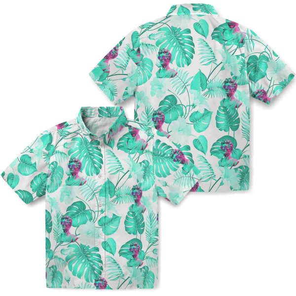 Vaporwave Tropical Plants Hawaiian Shirt Latest Model