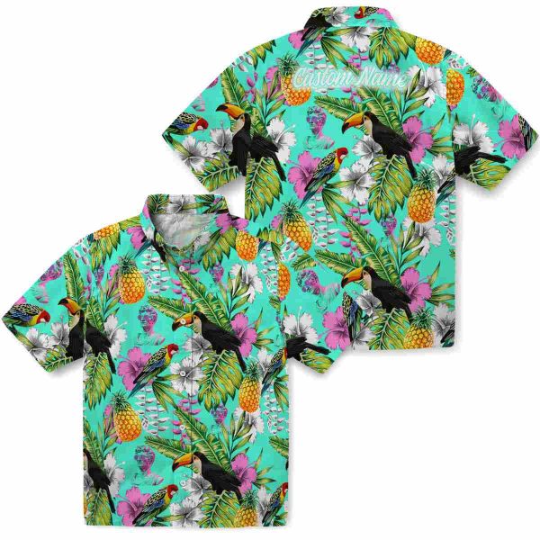 Vaporwave Tropical Toucan Hawaiian Shirt Latest Model
