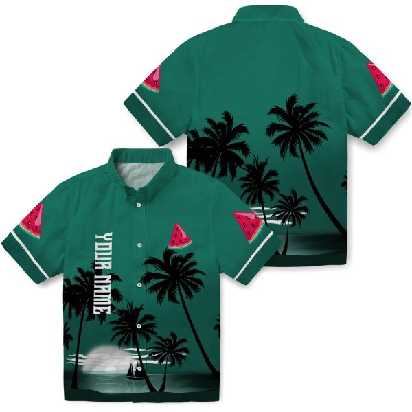 Watermelon Beach Sunset Hawaiian Shirt Latest Model