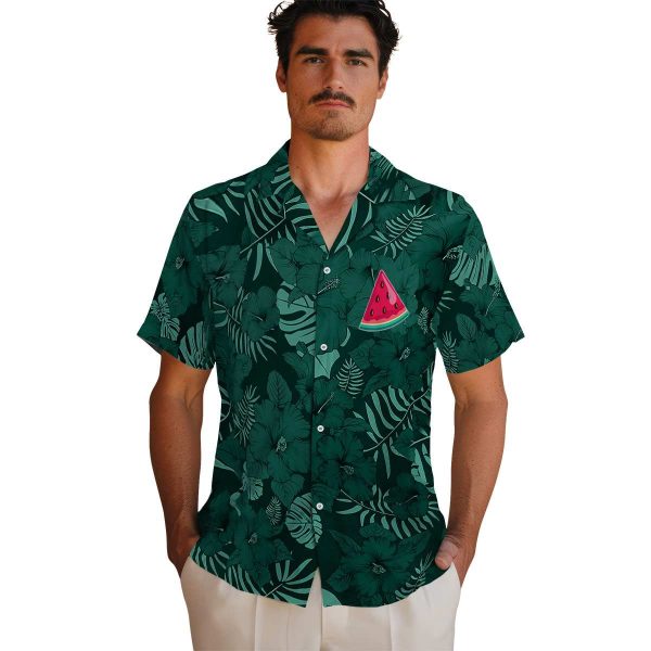 Watermelon Jungle Vibes Hawaiian Shirt High quality