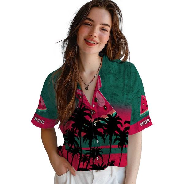 Watermelon Sunset Pattern Hawaiian Shirt Trendy