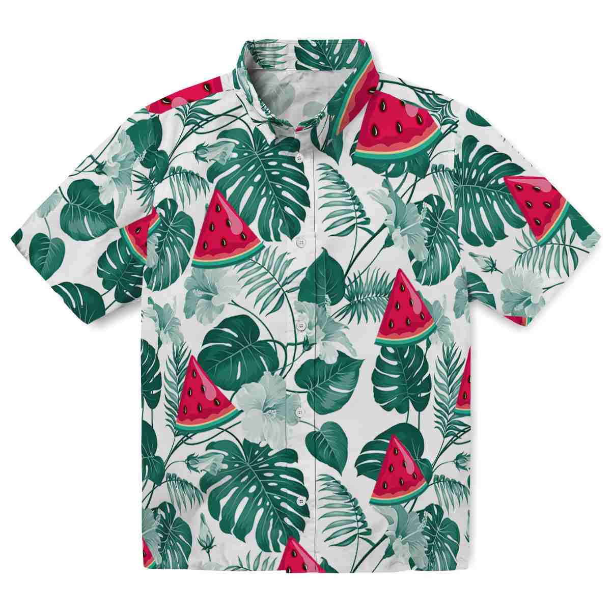 Watermelon Tropical Plants Hawaiian Shirt Best selling