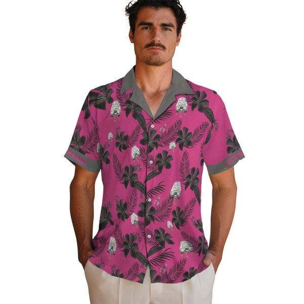 Wedding Botanical Print Hawaiian Shirt High quality