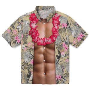 Wedding Chest Illusion Hawaiian Shirt Best selling