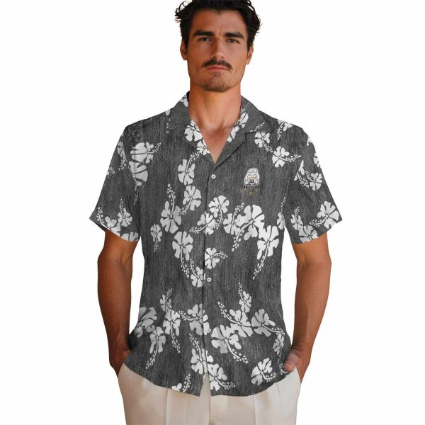 Wedding Hibiscus Clusters Hawaiian Shirt High quality