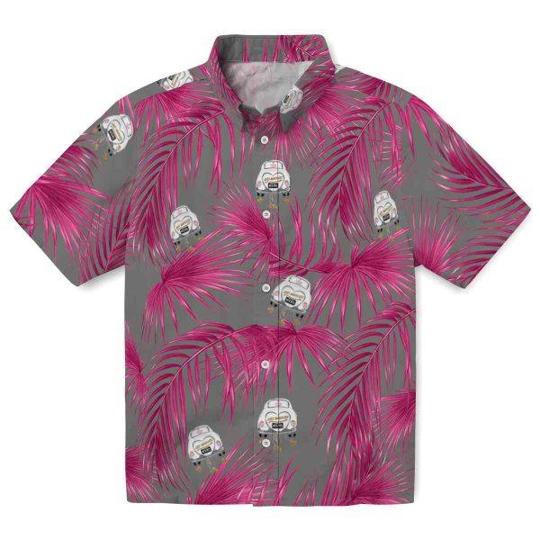 Wedding Leafy Palms Hawaiian Shirt Best selling