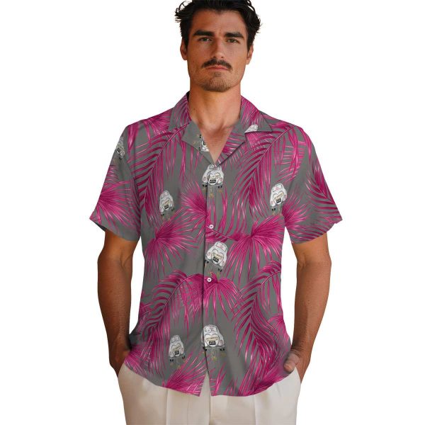 Wedding Leafy Palms Hawaiian Shirt High quality