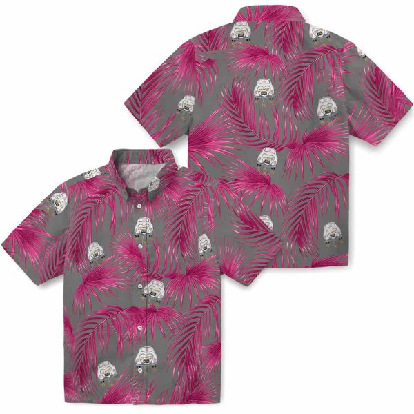 Wedding Leafy Palms Hawaiian Shirt Latest Model