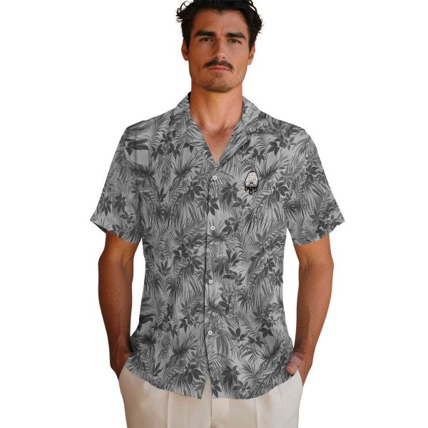 Wedding Leafy Pattern Hawaiian Shirt High quality